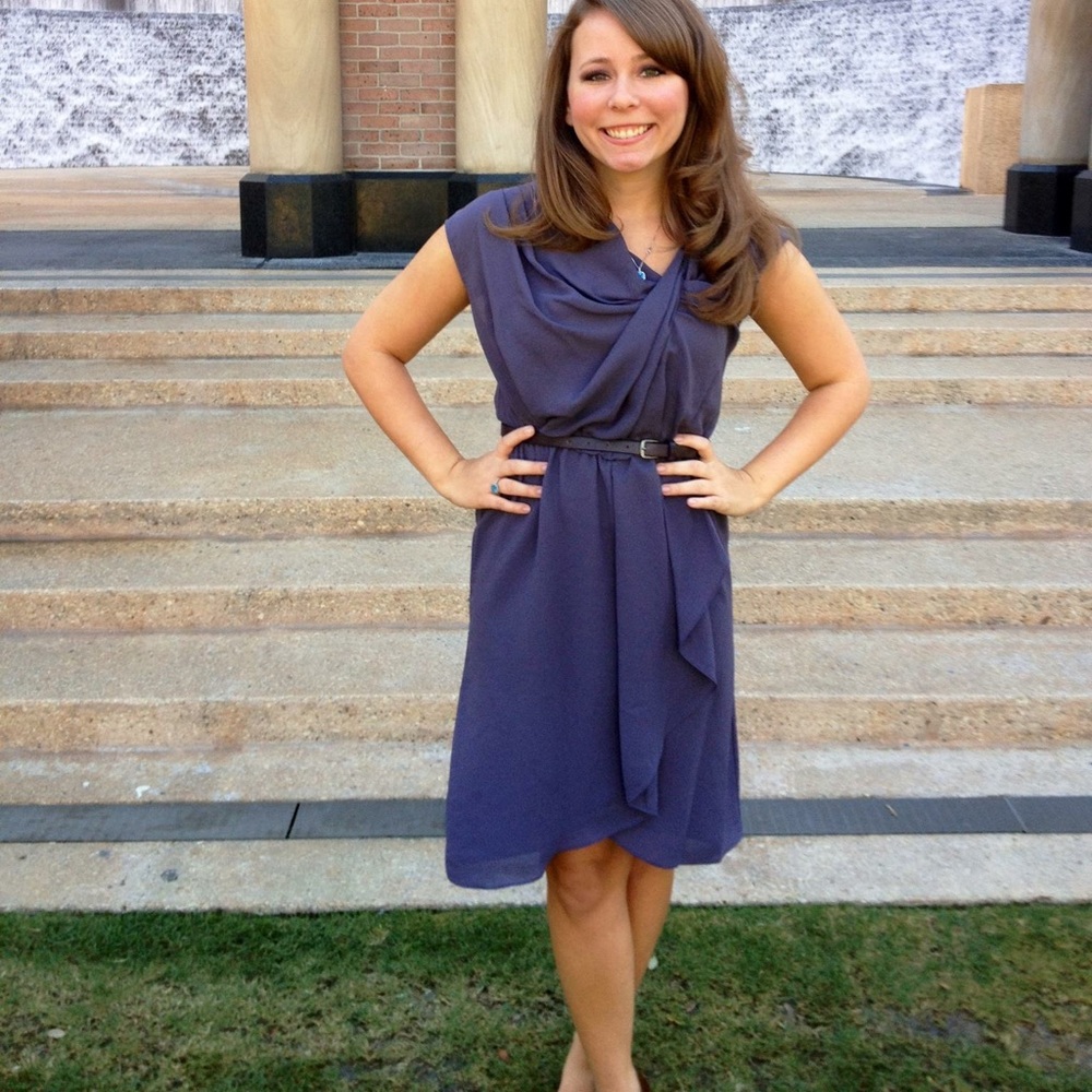 Plum dress