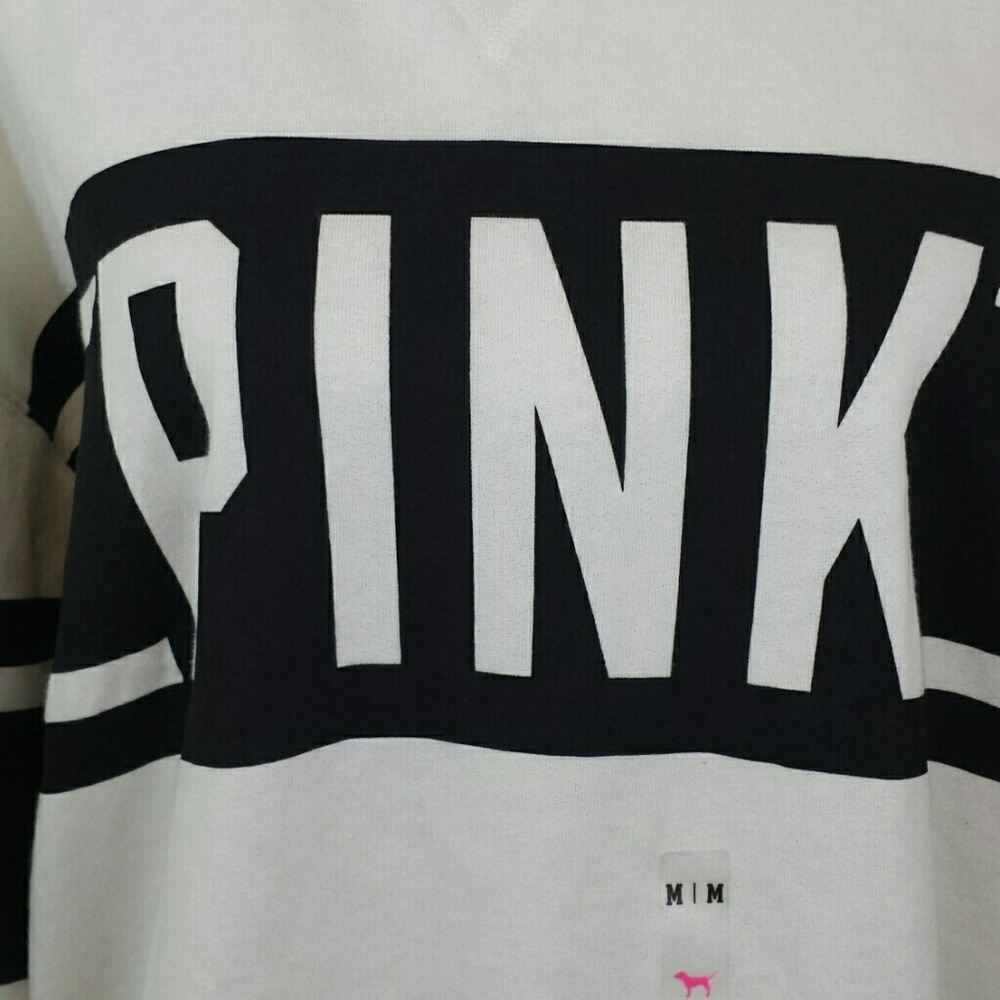 SOLD NWT Pink Oversize Sweater Sweatshirt - Picture 2 of 7