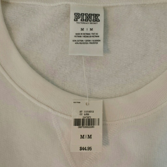 SOLD   NWT Pink Oversize Sweater Sweatshirt - Picture 5 of 7