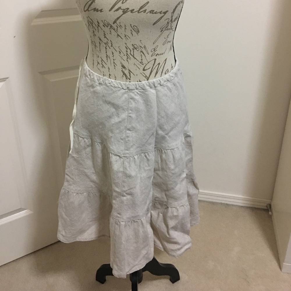 Linen skirt