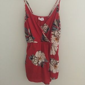 Red romper 🔥