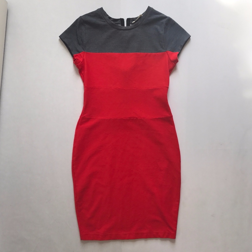 Rachel Roy Red Form Fitting Cocktail Dress