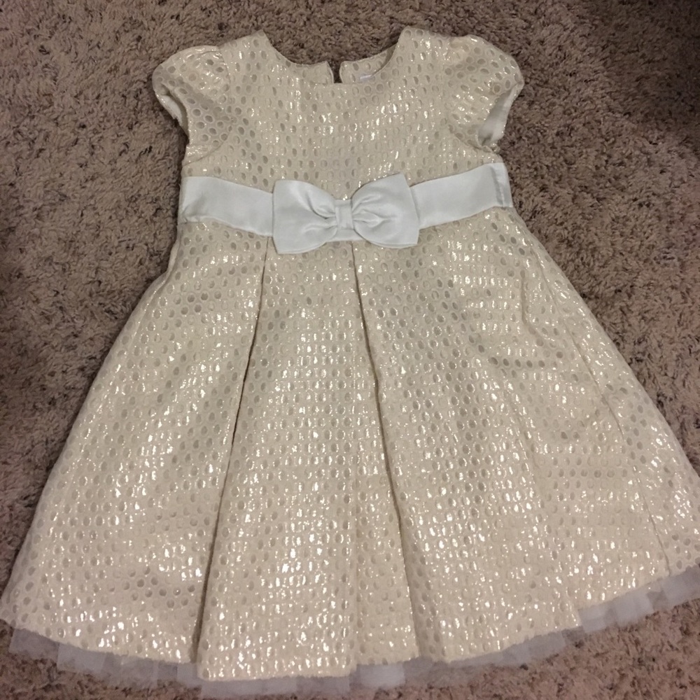 Sparkly gold Gymboree dress