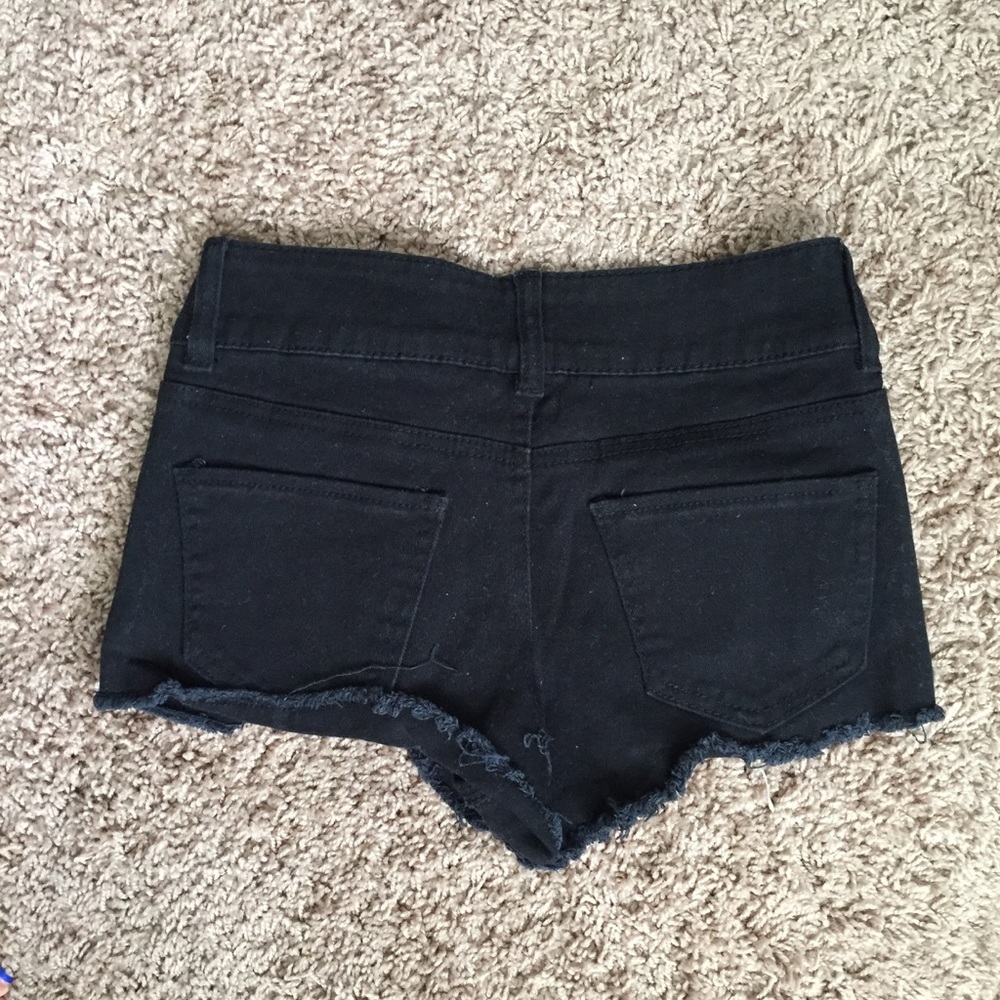Black shorts