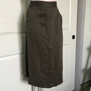 Olive Green Skirt