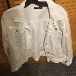 White Denim Jacket