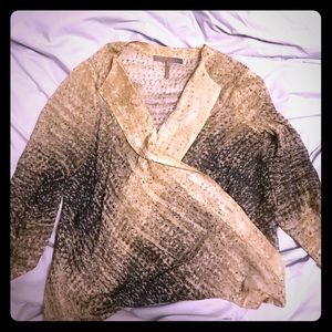 Halston Heritage blouse, perfect condition.