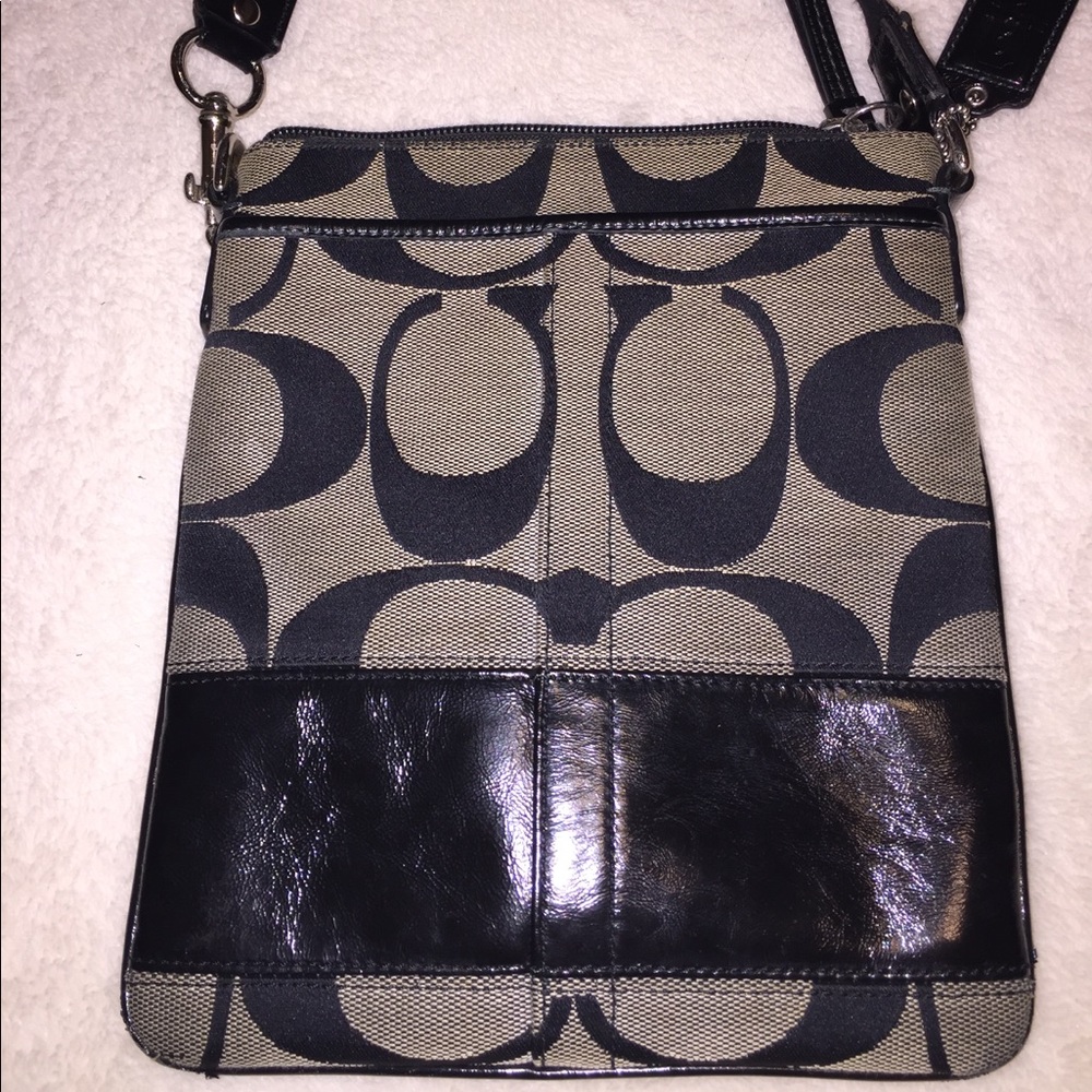 Coach cross body bag purse.
