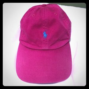 Rare Polo Ralph Lauren Leather Strap Hat