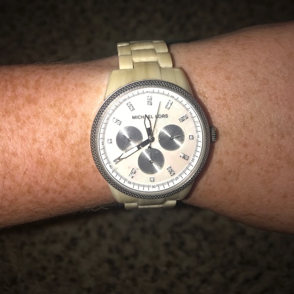 Michael Kors Mother of Pearl Watch