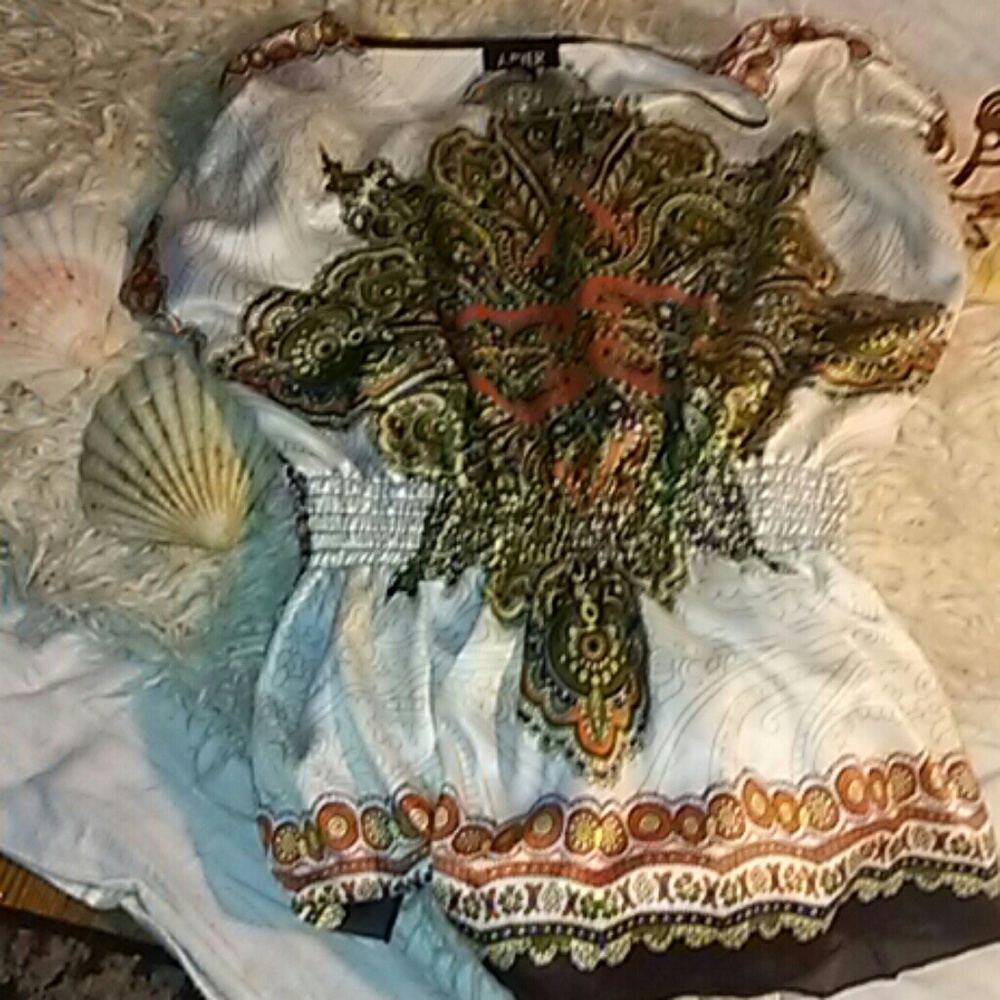 🆒Festival Friend Earthy Tribal Blouse🐦