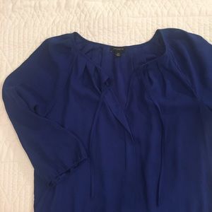 Ann Taylor Royal Blue Blouse XS