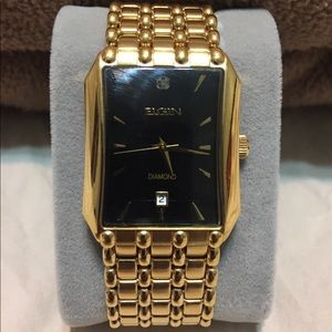 Men's Elgin watch (Diamond)