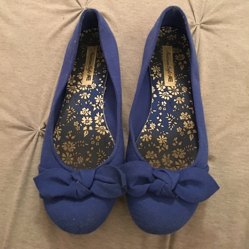 Blue flats