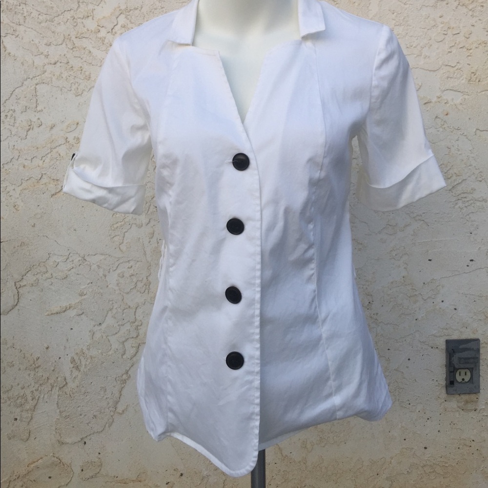 🔥 BOGO Alfani Brand Button Up Top ; Size 2