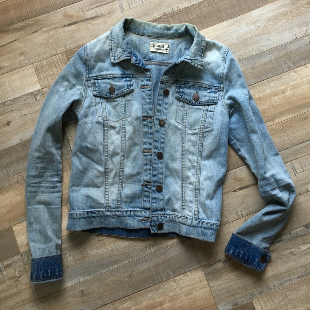Scarlet Boulevard Jean Jacket