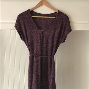 Plum Colored Knit Maternity Top