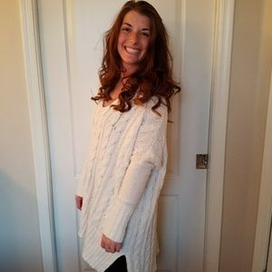 Free People Cable Knit Sweater NWOT