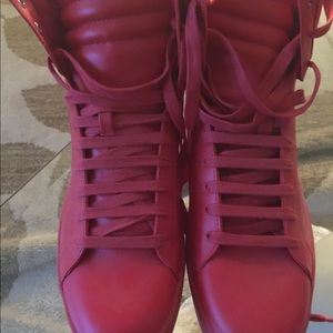 High top Zara sneakers