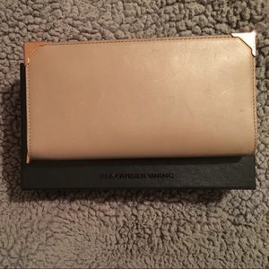 Alexander Wang Prisma Wallet in Dove Grey