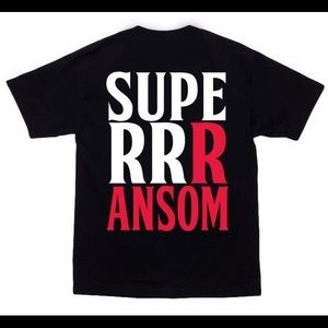 SUPERRRADICAL x RANSOM COLLAB TEE//SZ L