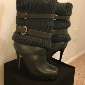 Grey Winter boots