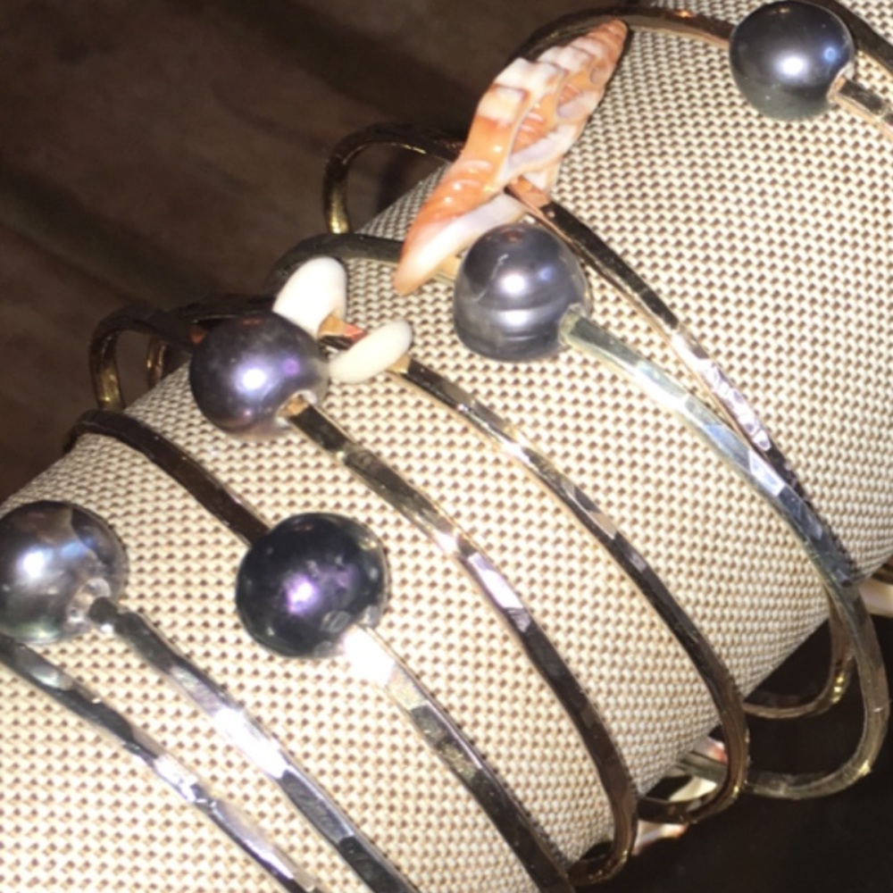14k gold fill custom Hawaii made Bangles.