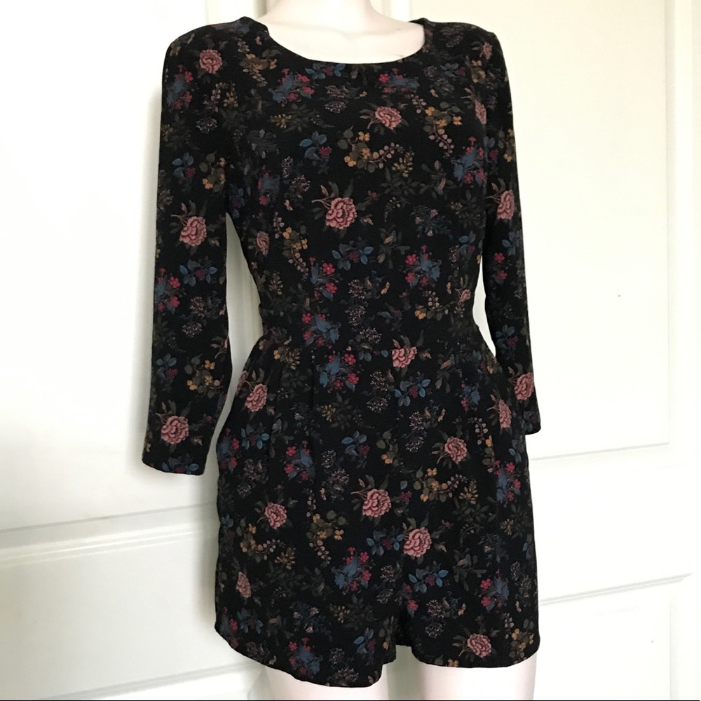 Flowered Romper