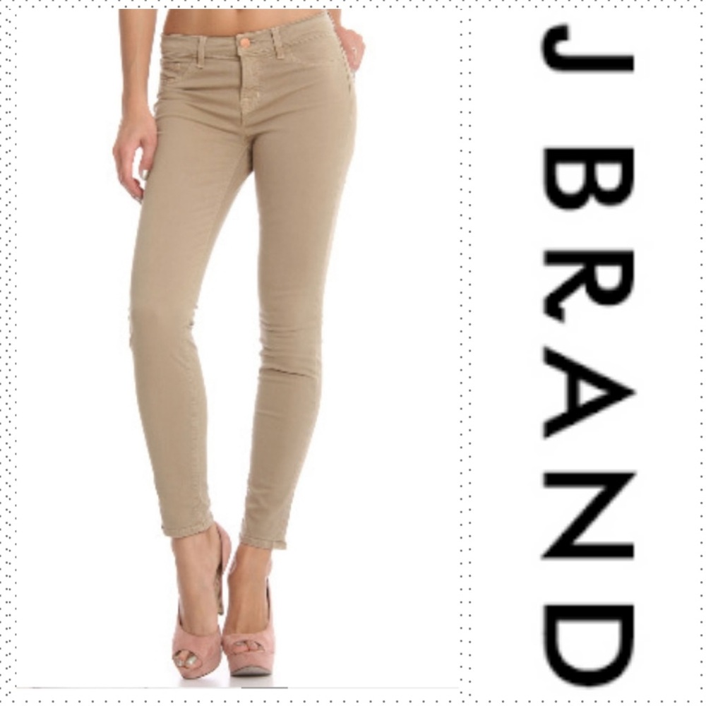J Brand "Moccasin" Skinny Jeans