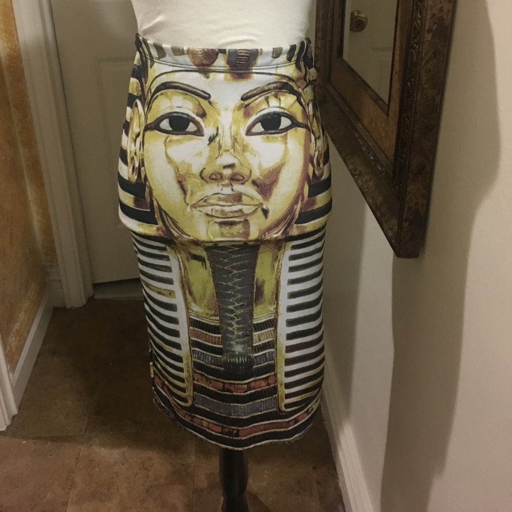 Egyptian Skirt in gold