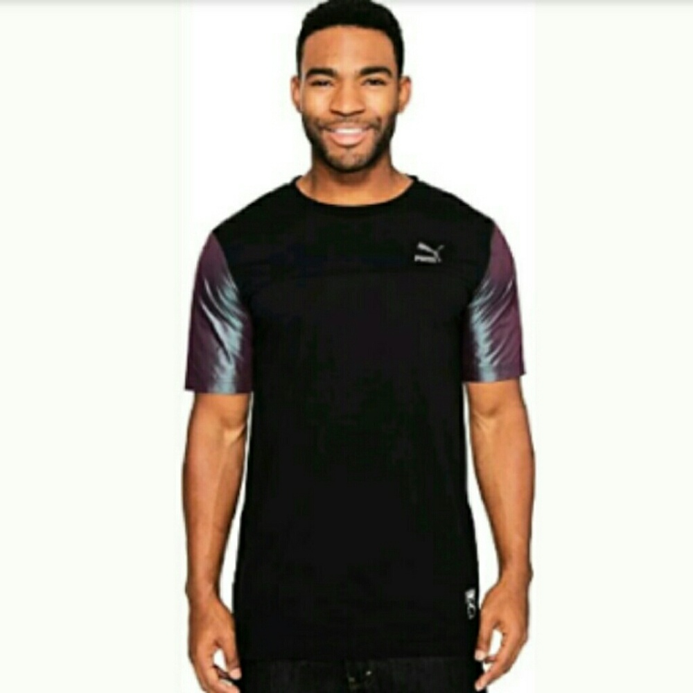 NWT PUMA Color Block Image Tee
