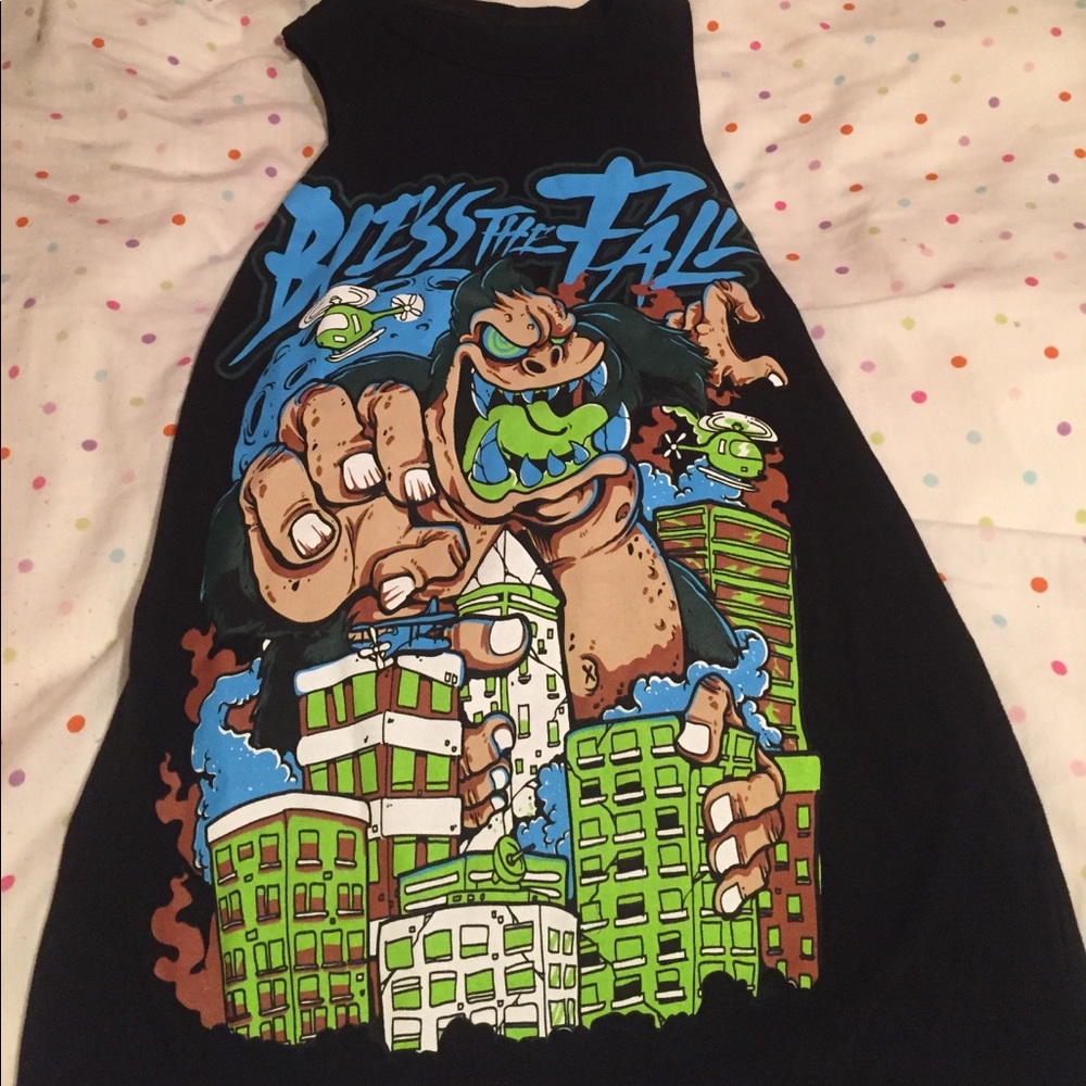 Blessthefall Cut Off Tee