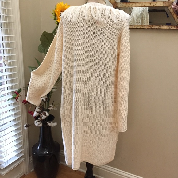 HP Boutique BOHO tassled hippie chic sweater cardi - Picture 6 of 8