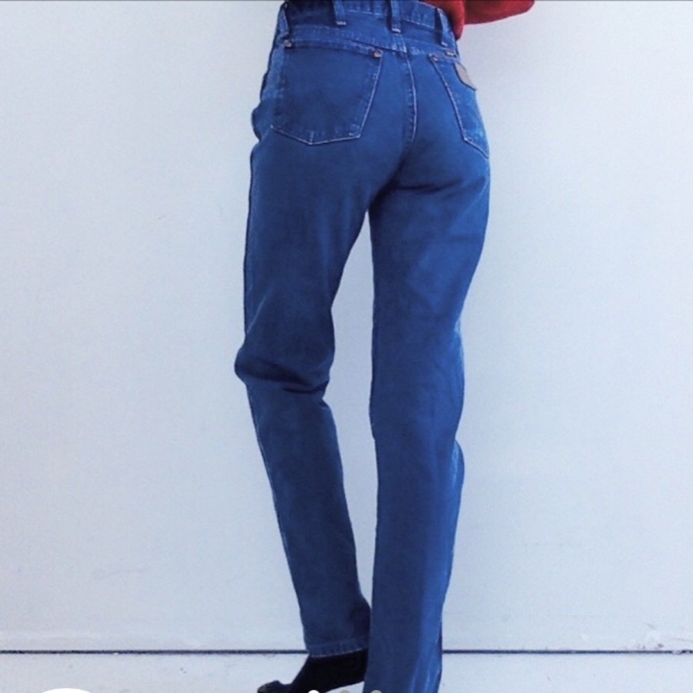 Levi's wranglers high waisted jeans.