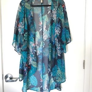 Blue and Green Kimono!!