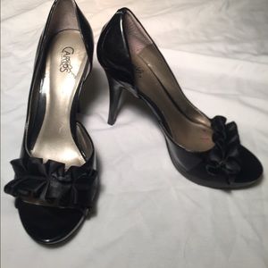 Carlos Santana Pretty Black Heels