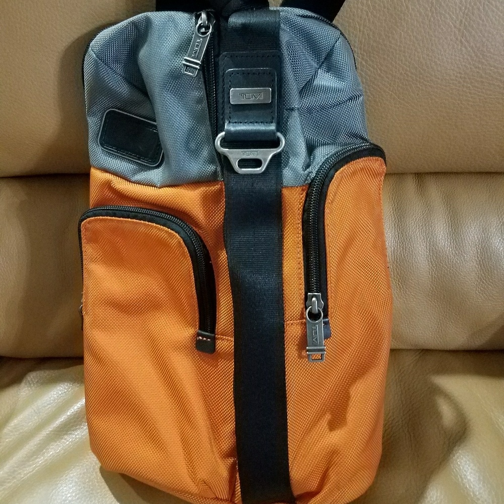 Tumi Sling Crossbody Canvas Backpack