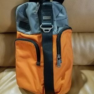 Tumi Sling Crossbody Canvas Backpack