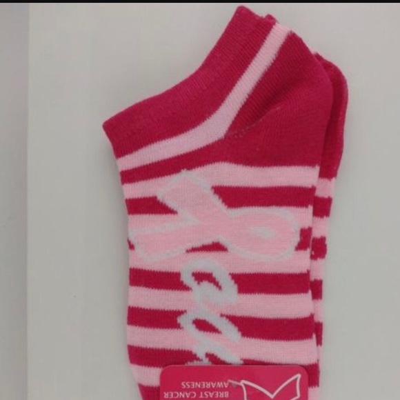 5 pair $8 or $3ea. Breast Cancer Awareness Socks - Picture 6 of 8