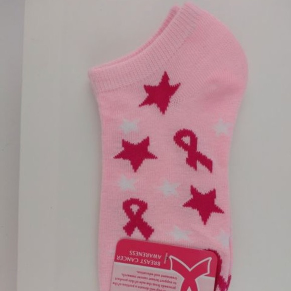 5 pair $8 or $3ea. Breast Cancer Awareness Socks - Picture 5 of 8