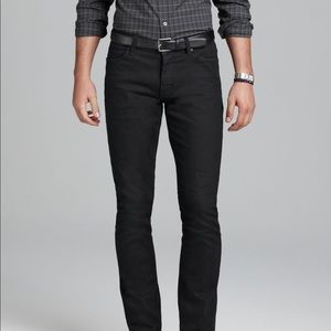 Bowery Slim Straight Fit Jeans In Black (33)