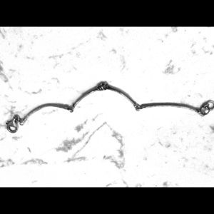 Silpada bracelet Sterling silver -love knot