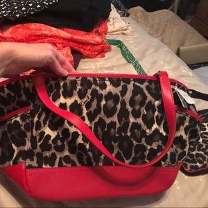 Coach bag and small tablet case