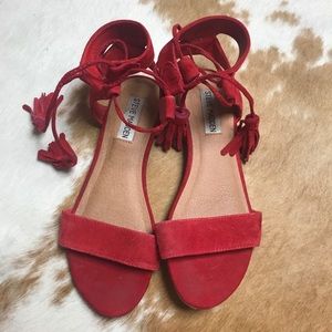 Steve Madden Lace Up Flats