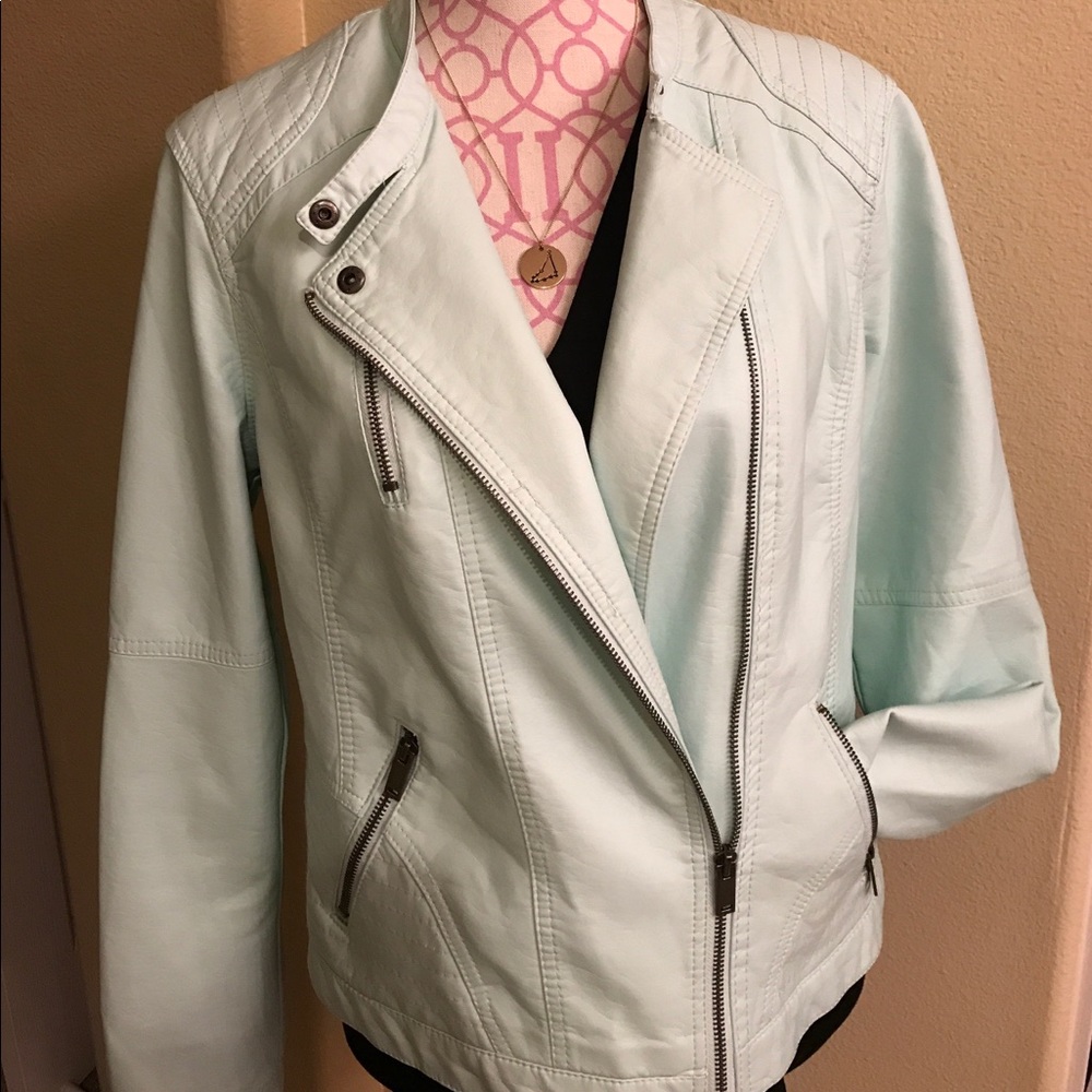 Teal jacket