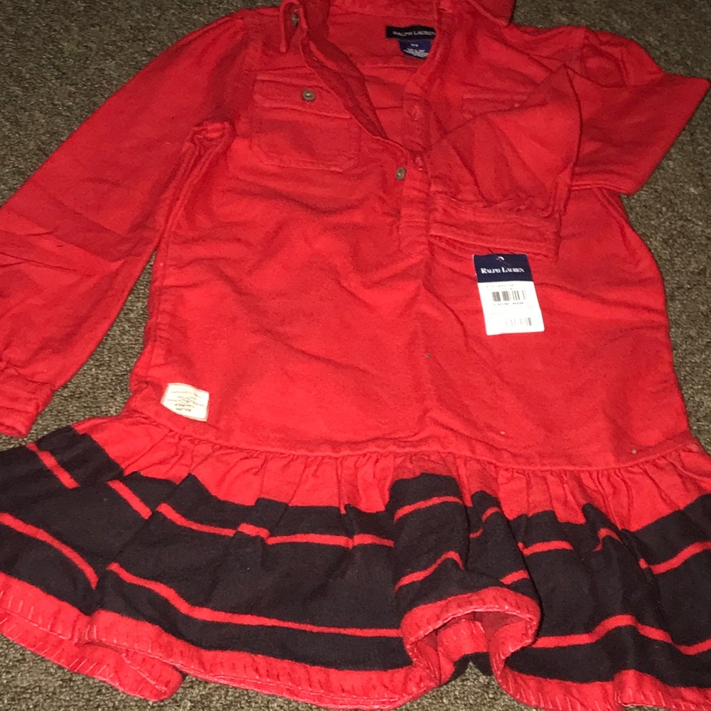 Ralph Lauren Girls Shirt Dress