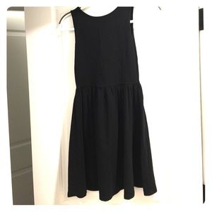 Black Babydoll Mini Dress