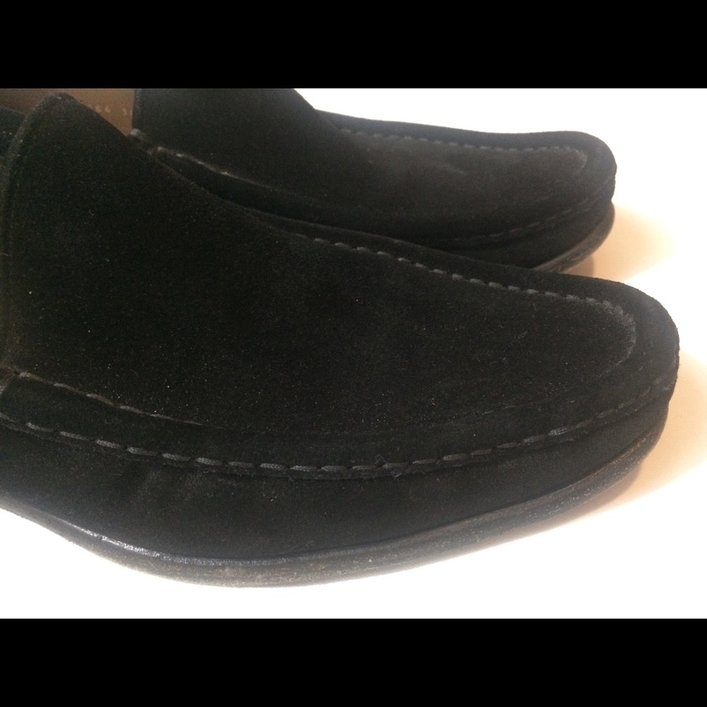 Gucci Men's Black Suede Loafers