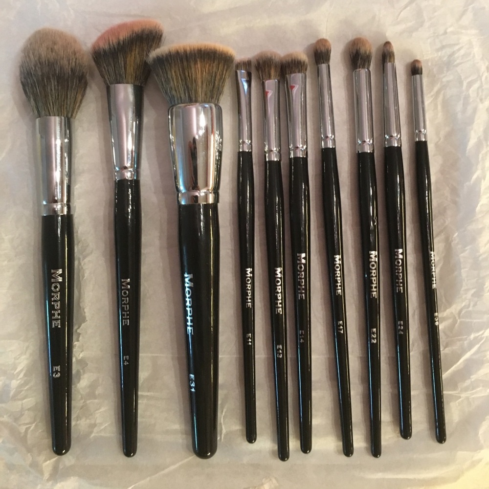 10x Morphe Elite brushes