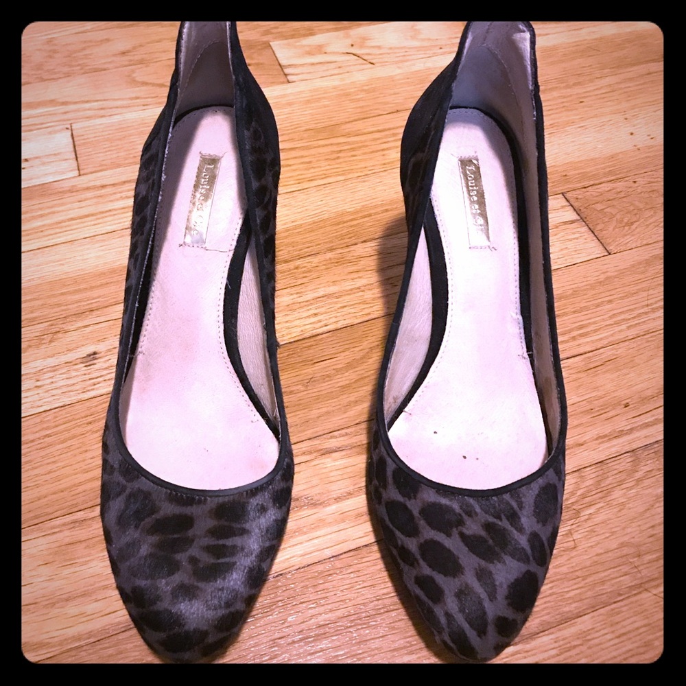 Louise Et Cie Leopard Pumps